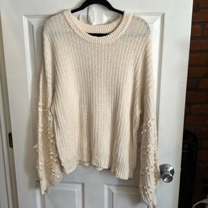 Madewell Bubble Sleeve Sweater